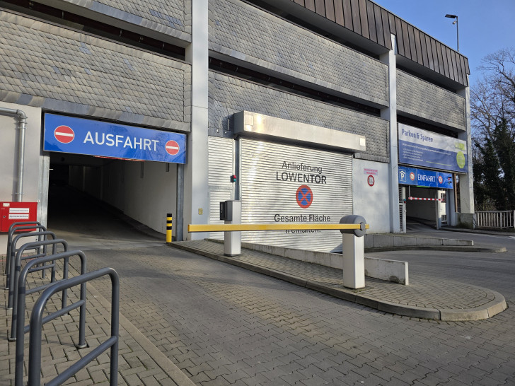 Das Parkhaus Löwentor wird bald umgerüstet.