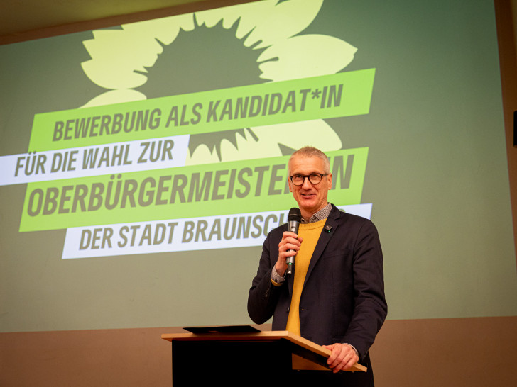 Michael Walther ist der Kandidat der Grünen für das Amt des Oberbürgermeisters.