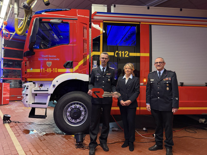 Der Rüstzug Goslar hat ein neues Löschfahrzeug.