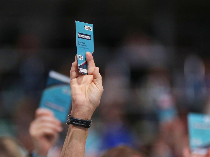 Abstimmung auf CDU-Parteitag am 20.02.2026