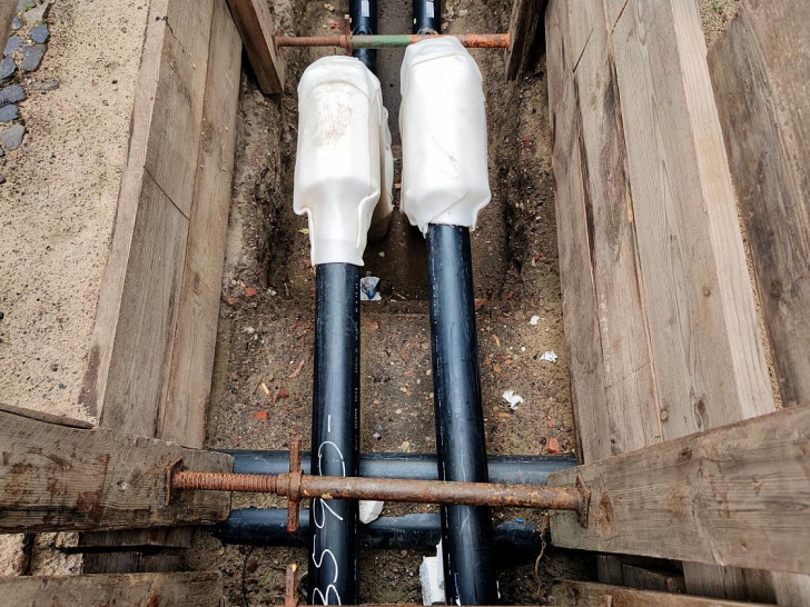 Fernwärme-Anschluss (Archiv)