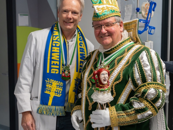 Prinz Andreas II. besuchte das Klinikum Braunschweig.