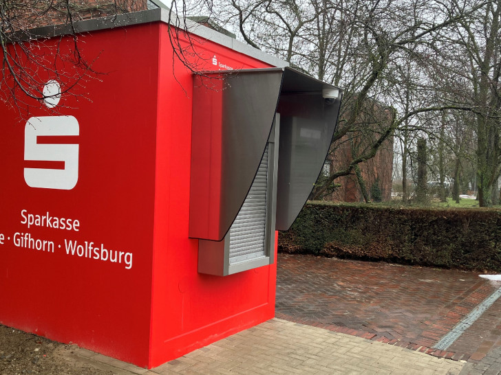 Der SB-Pavillon vor dem Kreishaus II soll demnächst in Betrieb gehen.