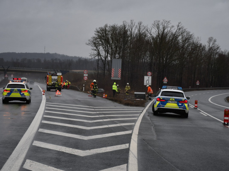 Am Sonntag kam es auf der A7 zu einem schweren Unfall. 