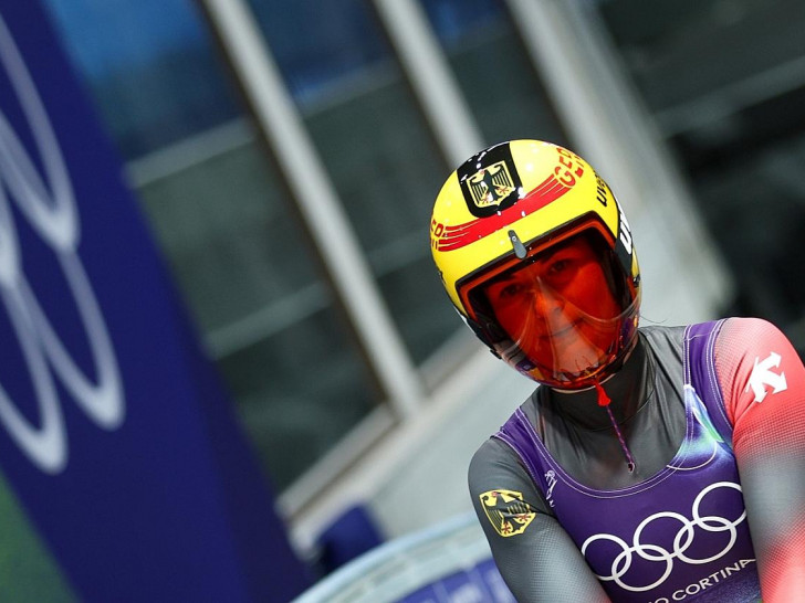 Julia Taubitz bei den Olympischen Winterspielen 2026