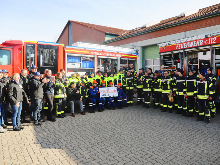 Die Freiwillige Feuerwehr Meine kann sich über 5.000 Euro freuen.