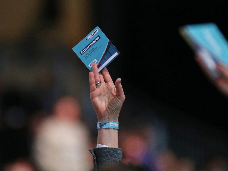 Abstimmung auf CDU-Parteitag am 20.02.2026