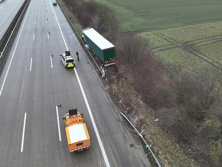 verunfallter Sattelzug (Archiv)