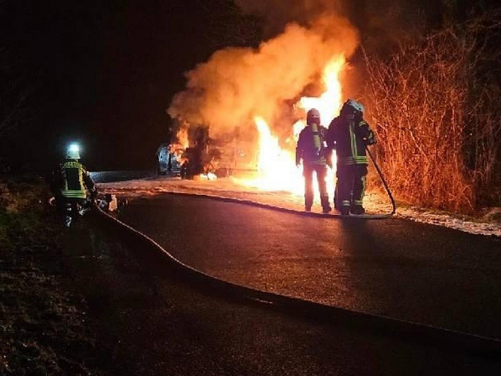 PKW Brand Bad Bederkesa (Archiv)