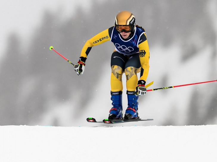 Daniela Maier bei den Olympischen Winterspielen am 20.02.2025