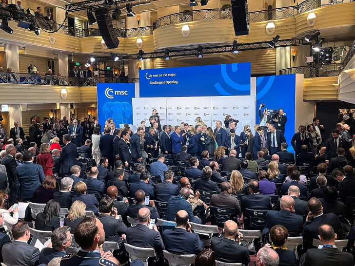 Münchner Sicherheitskonferenz am 13.02.2026