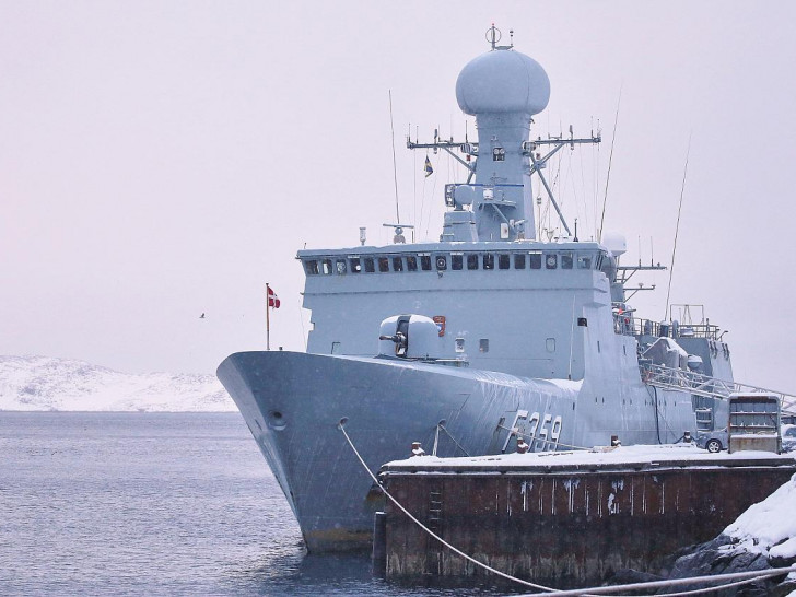 Dänisches Kriegsschiff in Grönland (Archiv)