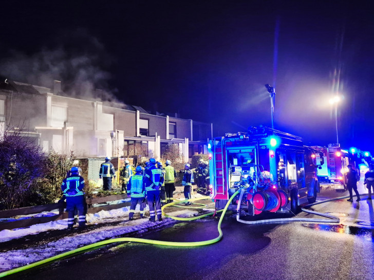 Ein Löscheinsatz in der Färberstraße wurde notwendig.