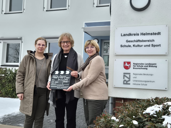Ines Friede (NLQ), Ulla Grajcar und Ulrike Thier (beide Landkreis Helmstedt, Geschäftsbereich Schule) (v. li.).