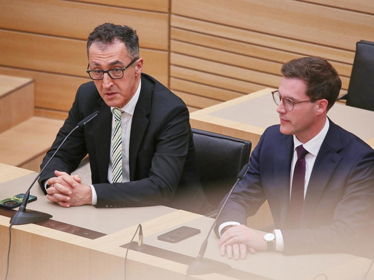 Cem Özdemir und Manuel Hagel am 08.03.2026