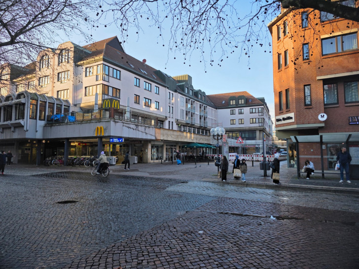 Im Welfenhof wird derzeit ein Edeka gebaut.