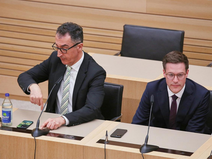 Cem Özdemir und Manuel Hagel am 08.03.2026