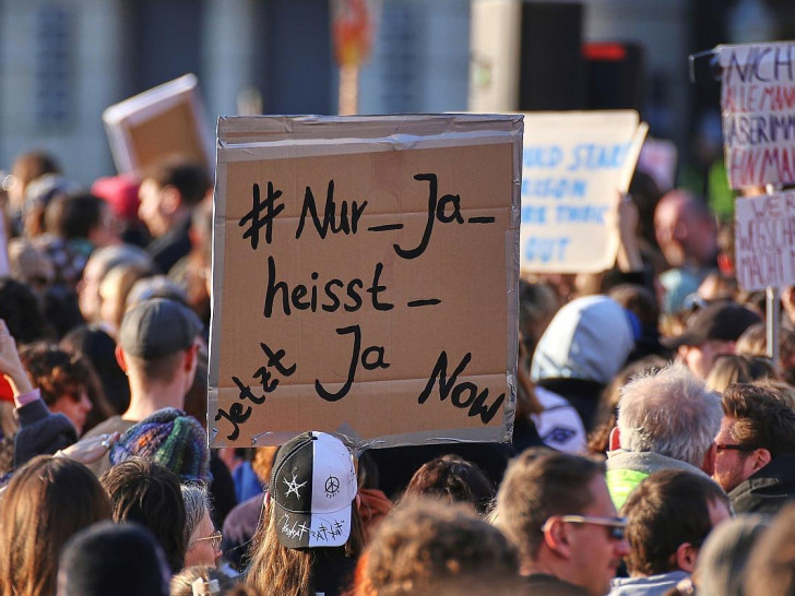 Demo gegen sexualisierte digitale Gewalt (Archiv)