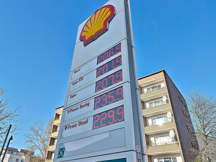Shell-Tankstelle am 04.03.2026