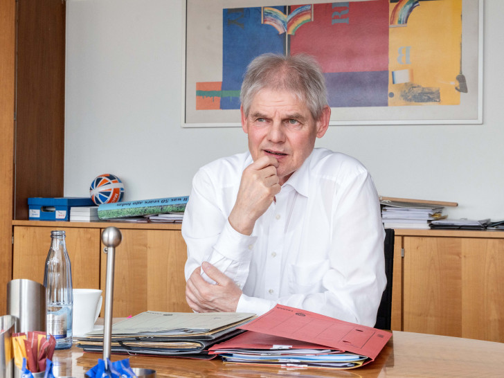 Oberbürgermeister Frank Klingebiel äußerte sich zum St.-Elisabeth-Krankenhaus.