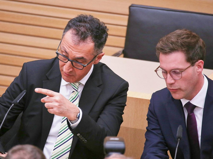 Cem Özdemir und Manuel Hagel am 08.03.2026