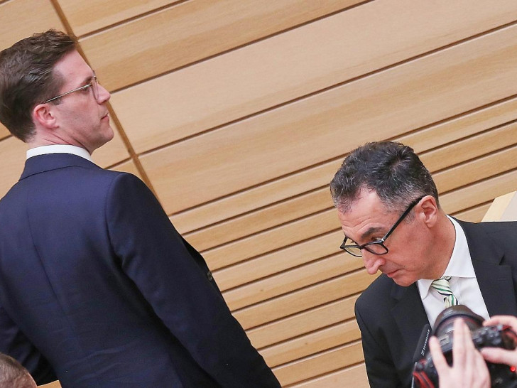 Manuel Hagel und Cem Özdemir am 08.03.2026