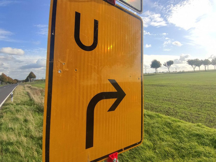 Umleitungsschild (Archiv)