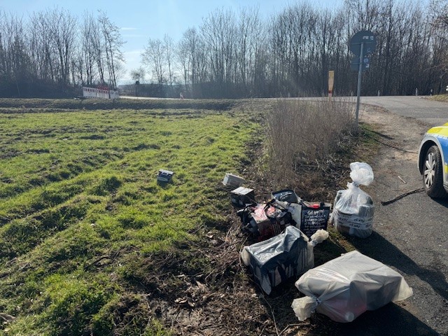 Hier wurde der Müll gefunden.