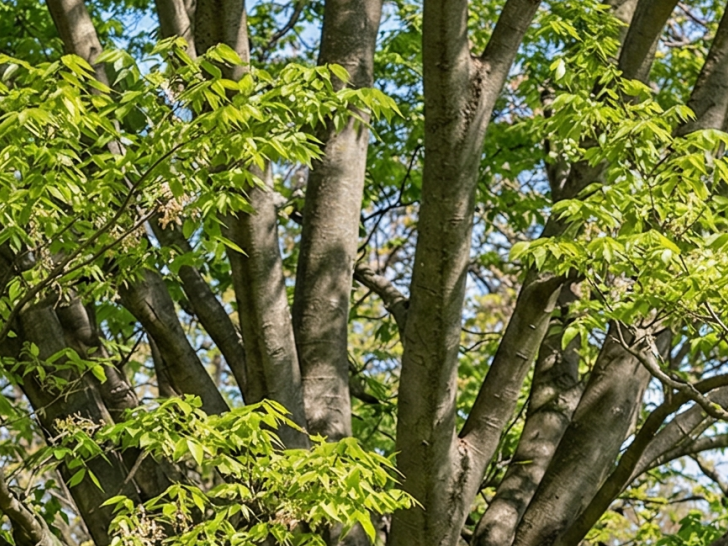 Symbolbild einer ausgewachsenen Zelkove.