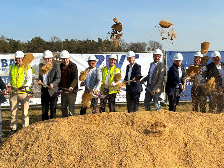 Hier findet der erste Spatenstich zur neuen Membranfilter-Kläranlage in Wolfsburg statt.