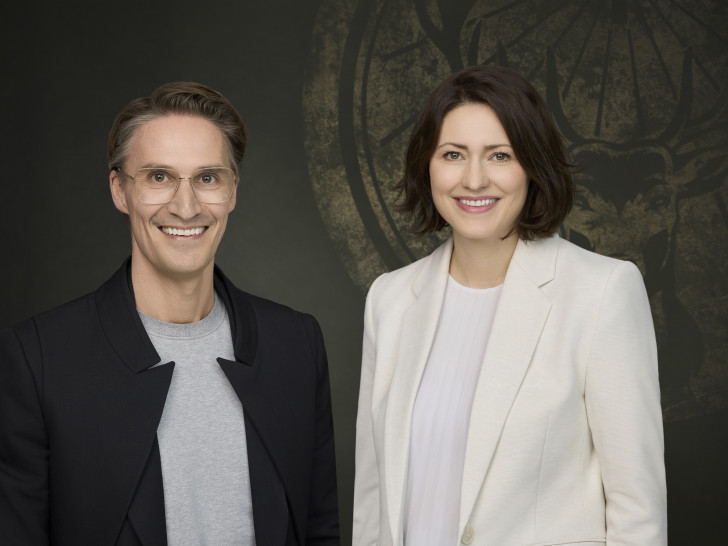 Florian Rehm, Aufsichtratsvorsitzender und Mehrheitsgesellschafter der Mast-Jägermeister SE Anna Weste, CEO Region Nordics L’Oréal