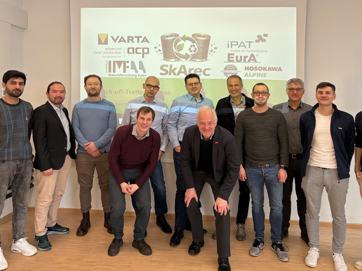 Kick-off-Treffen für das Forschungsprojekt SkArec in Braunschweig.