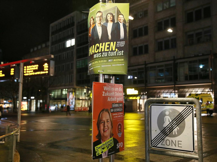 Wahlplakate zur Landtagswahl in Baden-Württemberg (Archiv)