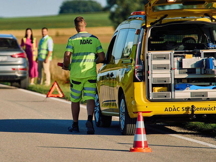 Auch 2025 waren die Gelben Engel an Ort und Stelle.