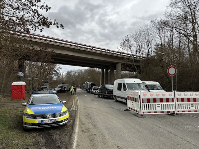 Die Polizei zog eine positive Bilanz der Kontrolle.