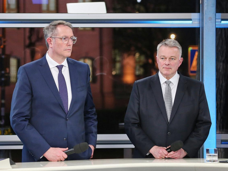 Alexander Schweitzer und Gordon Schnieder am 22.03.2026