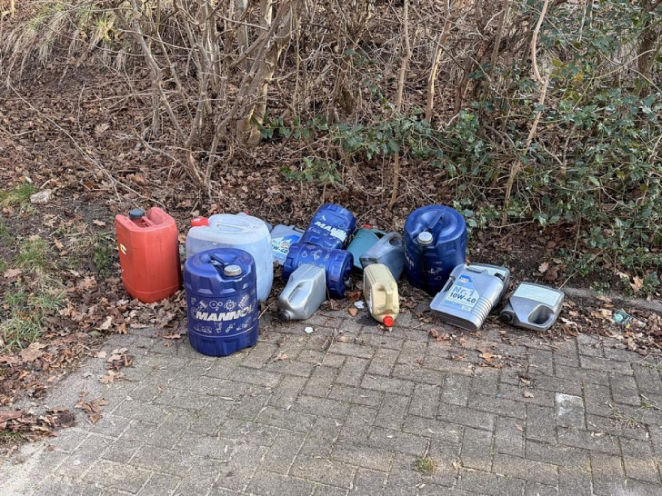 aufgefundenes Altöl (Archiv)