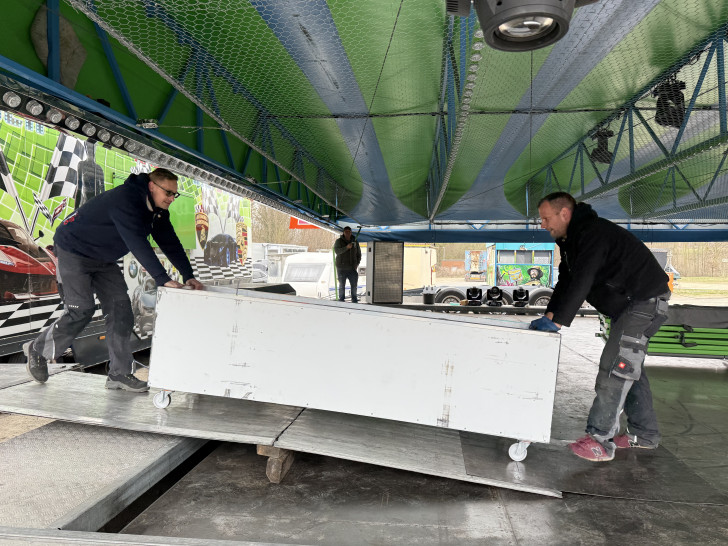 Derzeit wird noch fleißig gearbeitet.