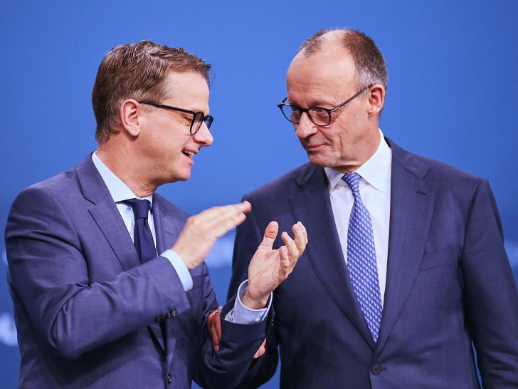 Carsten Linnemann und Friedrich Merz (Archiv)