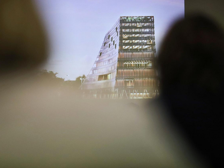 Abbildung des Siegerentwurfs des Zukunftszentrums (Archiv)