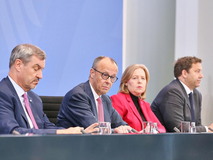 Pressekonferenz nach Koalitionsausschuss am 13.04.2026