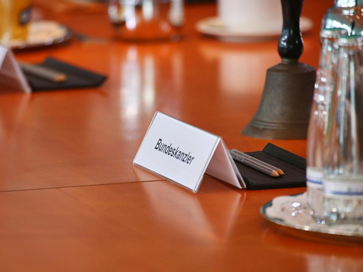 Schild für den Bundeskanzler (Archiv)