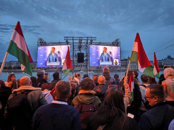 Péter Magyar am 12.04.2026