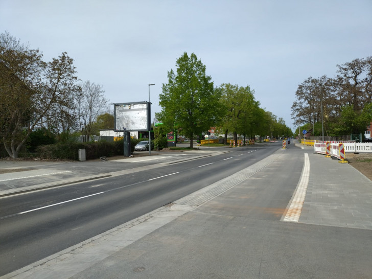  Die Sanierung des Bültenwegs hat ein wichtiges Zwischenziel erreicht