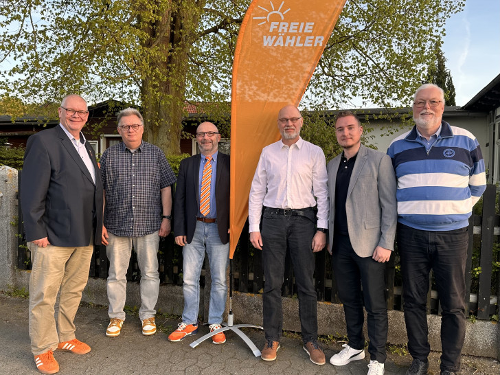 Oliver Wempe (Landesvorsitzender), Mathias Kolban, Olaf Funke, Frank Schrödl, Julius Königshofen, Jorg BöƩcher (Mitglied Landesvorstand).