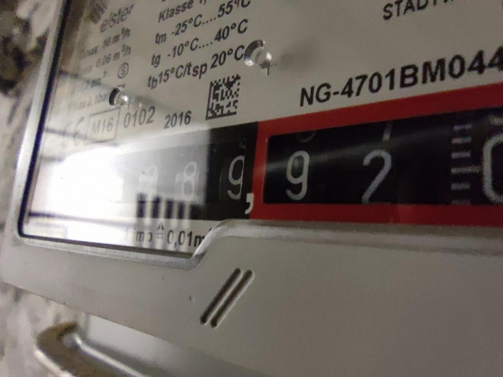 Gas-Zähler (Archiv)