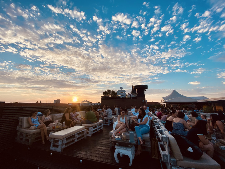 Sonnenuntergang und Sonnenaufgang sind im Soldekk besonders spektakulär.