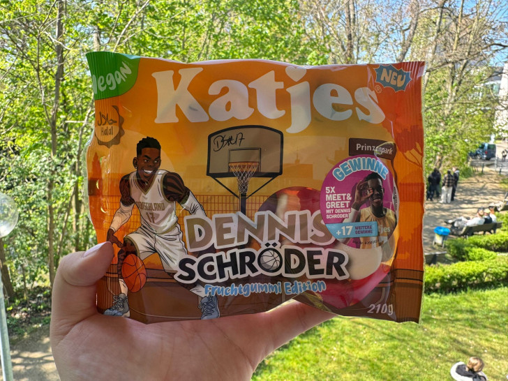 Die neue Dennis Schröder Edition von Katjes.