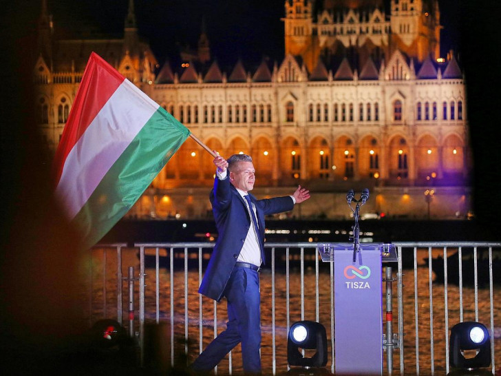 Péter Magyar am 12.04.2026