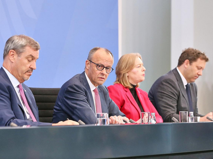 Pressekonferenz nach Koalitionsausschuss am 13.04.2026